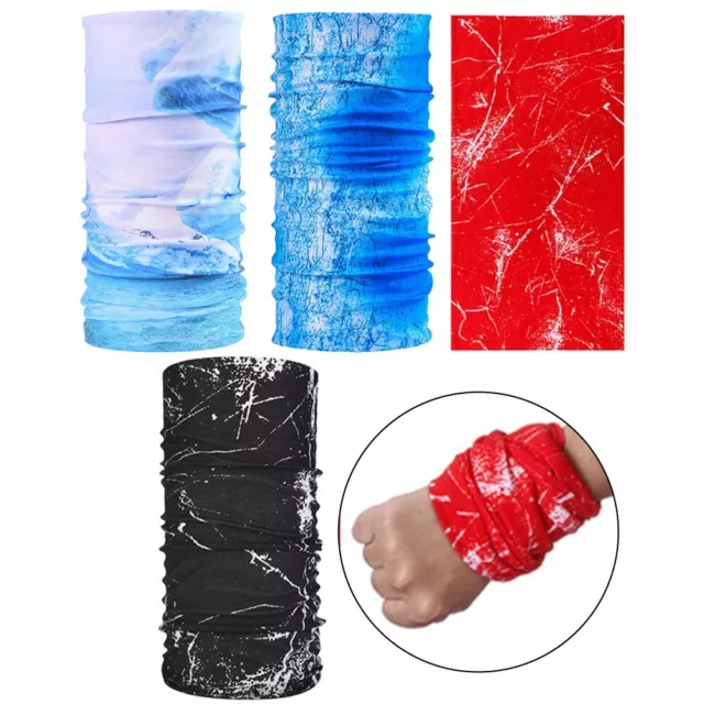 Breathable and Stretchy Neck Gaiter Headband Scarf for Fishing and Hiking