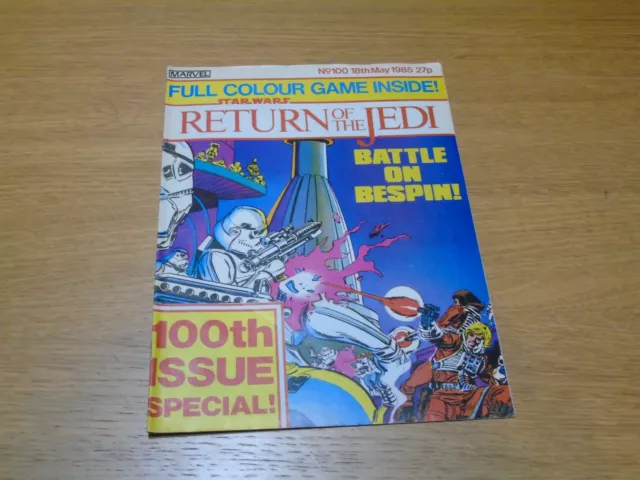 Star Wars Weekly Comic - Return of the Jedi - No 100 - Date 18/05/1985  UK Comic