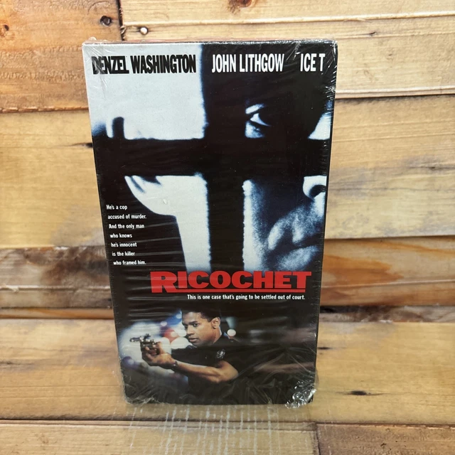 RICOCHET VHS VCR Video Tape Used Denzel Washington £5.47 PicClick UK