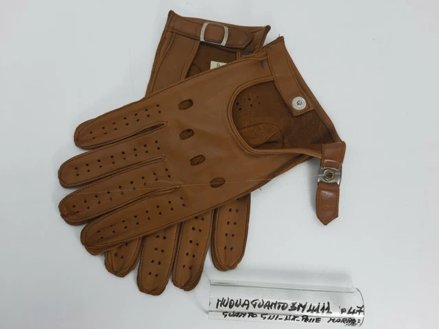 Guanti Da Guida In Pelle Donna &ndash; Sfoderati E Traspiranti &ndash; Colore Rosso &ndash; Aliganto