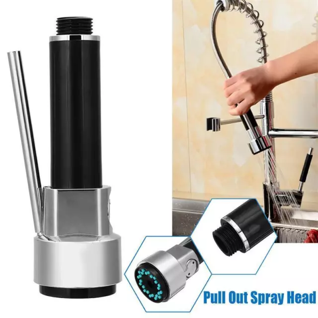 Faucet Replacement Pull Out Spray Head Kitchen Mixer Tap Water Shower Setting