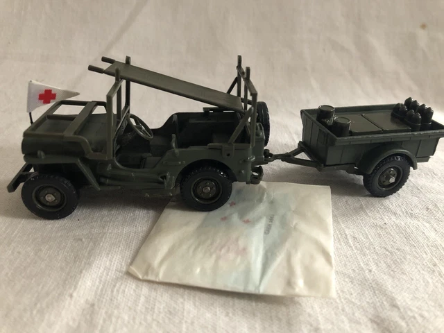 La Jeep Willys Follow-me en miniature militaire de Solido au 1/38e