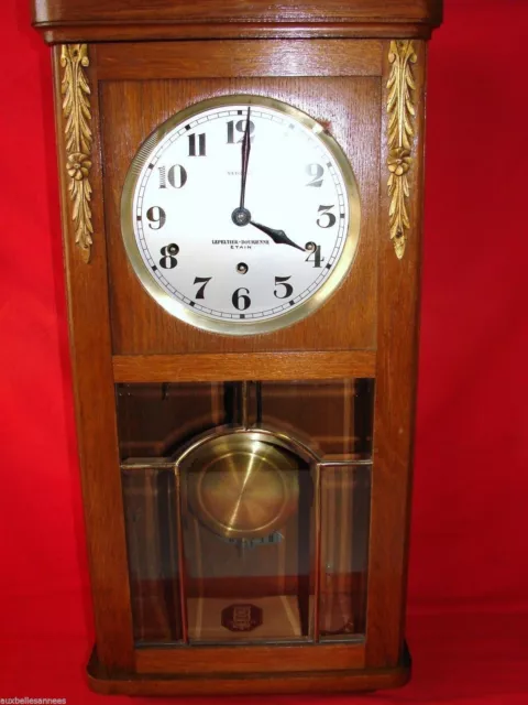 Ancien Carillon Vedette 8 Tiges 8 Marteaux / Horloge Pendule Old Clock 2