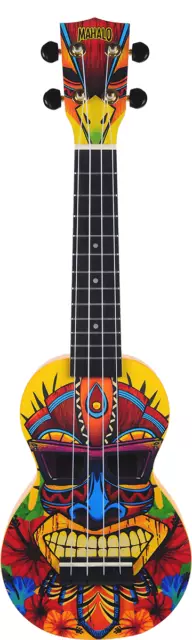 Ukulele  Soprano Tiki + Housse  Mahalo Ma1Tk