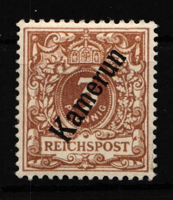 Deutsche Kolonien Kamerun 1 mit Falz #HF967