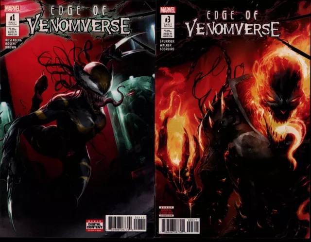 EDGE OF VENOMVERSE 2017 • Mini-Series • Marvel • USA • #1,3,4,5