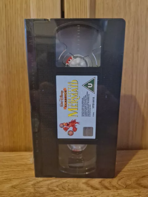 The Little Mermaid Digitally Remastered Disney Brand New Sealed VHS Video 1998 3