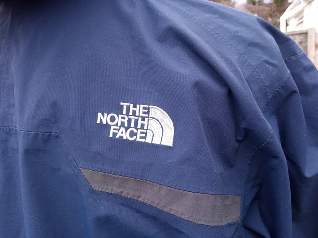 The North Face Hyvent Waterproof Jacket Breathable Hooded Vgc Large Mens 9