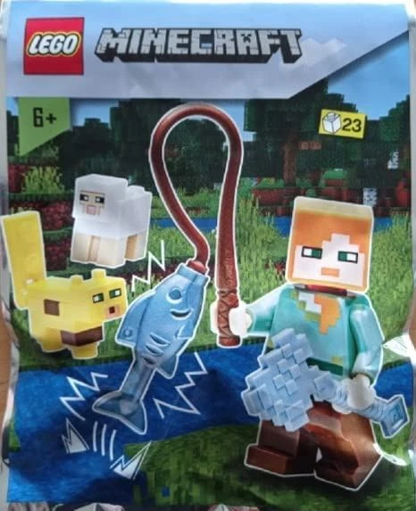 LEGO MINECRAFT ALEX Ocelot Et Mouton Aluminium Ensemble Pack 662103