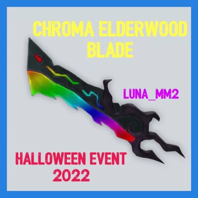 Mm2 Set Bundle 🌙 HALLOWEEN SET ELDERWOOD HALLOWSCYTHE BATWING ALL IN  PICTURE