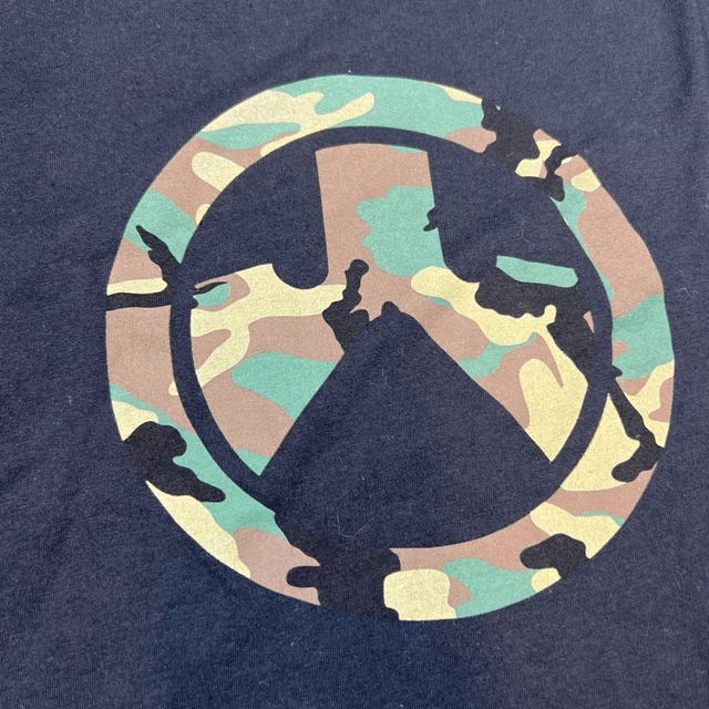 Magpul Industries Corp Men's Woodland Camo Icon T-Shirt Black Size Medium