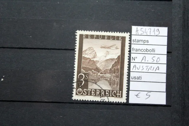 Francobolli Austria Usati N. A50 (A54719)