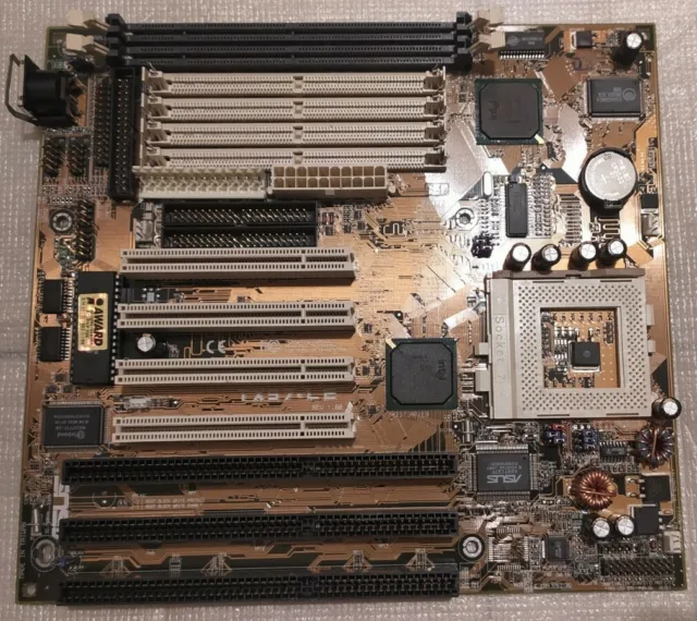 Motherboard Asus TX97-LE   Socket 7  512 kB cache !!!! Intel AMD  Working #2