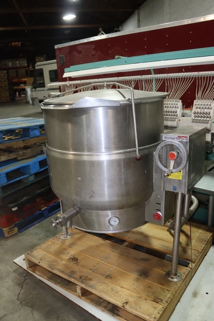 Crown ELT-60 Electric Steam Kettle - 80 Gallon