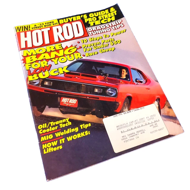 HOT ROD: MORE Bang For Your Low Buck Welding Tips June 1994 Magazine ...