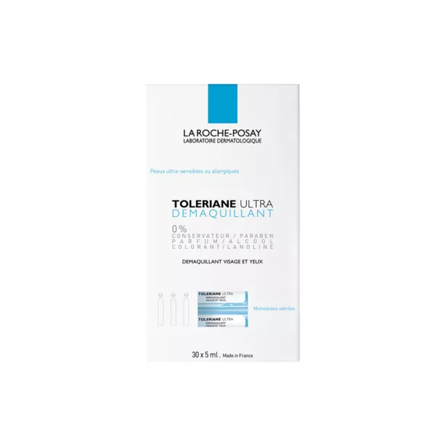 Toleriane Ultra Demaquillant La Roche-Posay 30x5ml