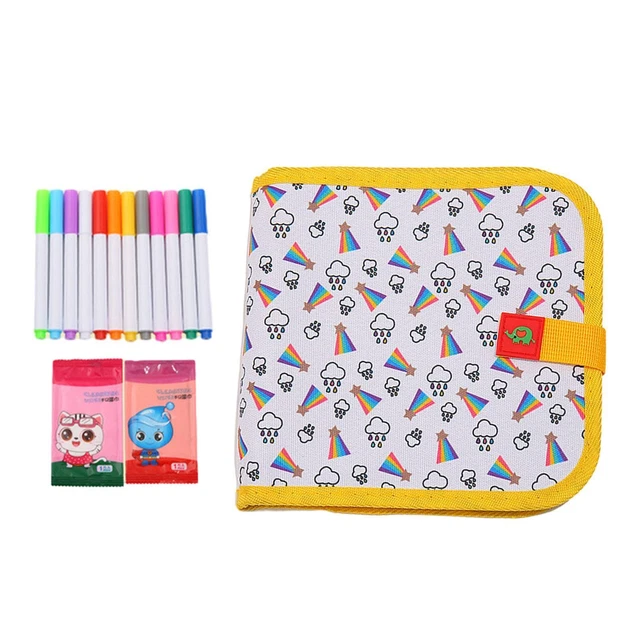 Erasable Book Doodle Set Holiday Present Road Trips Game Painting Toys