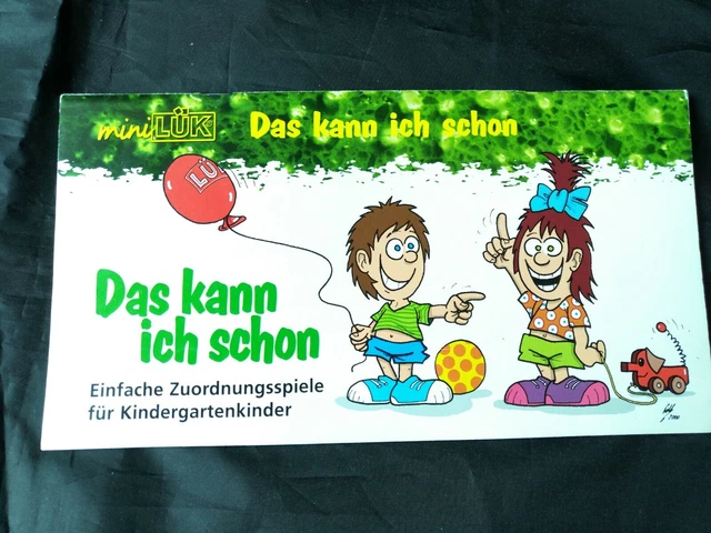 Mini LÜK - Das kann ich schon - einfache Zuordnungsspiele für Kindergartenkinder