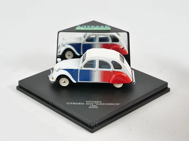 NOREV 1/43 - Citroën 2CV Cocorico 1986, édition Limitée, Couleur Bleue, Collection Miniature Neuve