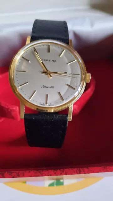 orologio  Certina New Artic vintage 1977 In Oro 18 Kt