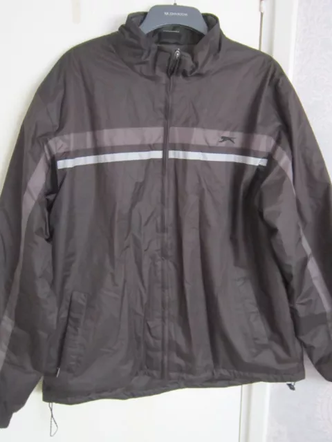 Slazenger mens fleece lined jacket size L