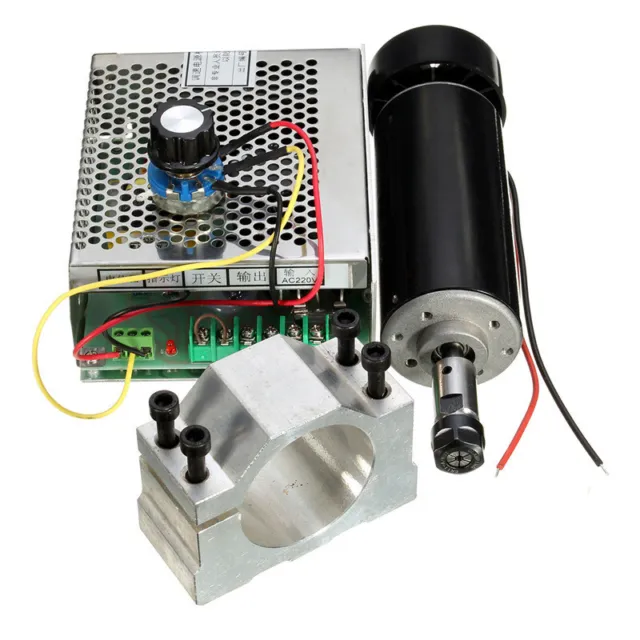 500 W CNC Luftgekühlter Spindelmotor ER11 12000RMP + Eingangsspannung AC110-220