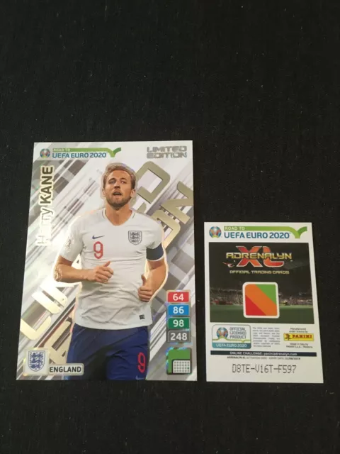 Panini Adrenalyn Xl Road To Euro 2020 Xxl Card Harry Kane Rookie Collector