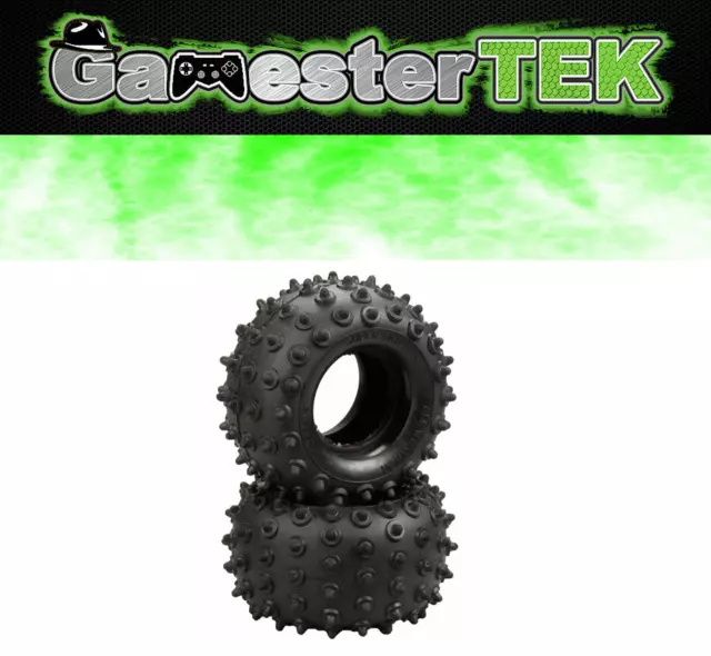 GTEK Upgrade/Replace Rear Spiked/Pin Tires TYCO 9.6V Bandit/Hopper/Eliminator!