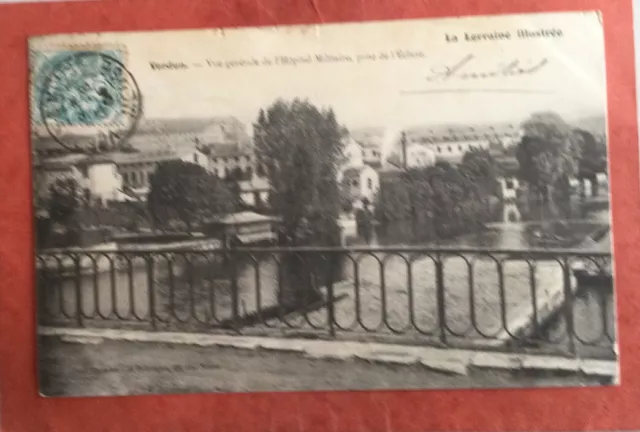 cpa 55 VERDUN - General view of the Military Hospital (1904) Ref. 15320