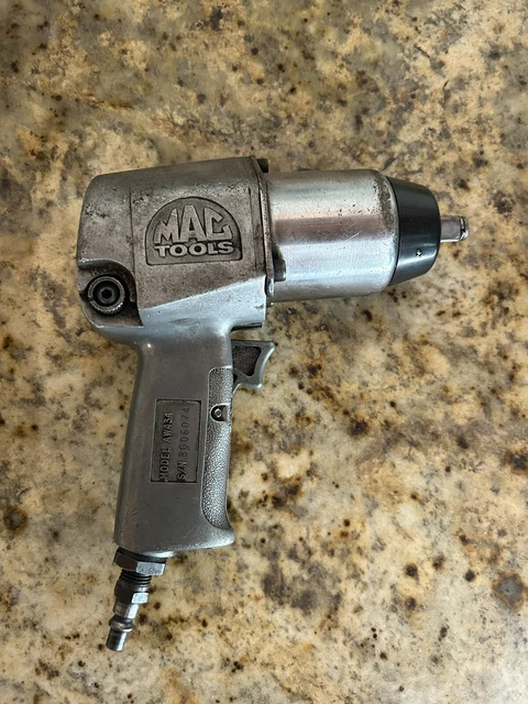 Mac Tools 3/8 drive Air Ratchet & 1/2 drive Air Impact Made In Japan. Good Cond 3