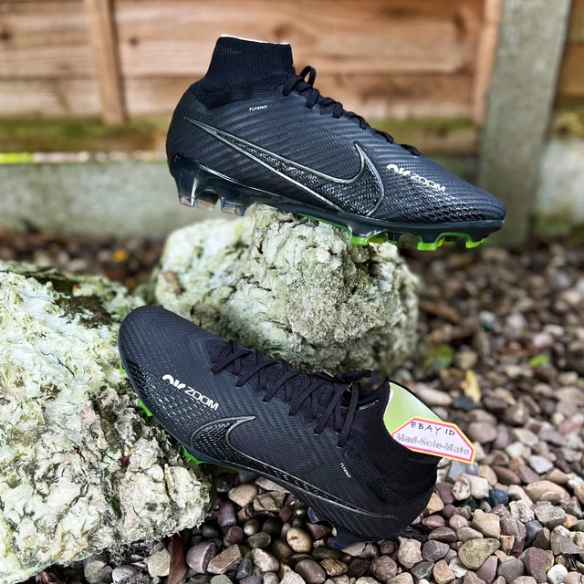 NIKE MERCURIAL SUPERFLY 6 Elite FG ACC Triple Black AH7365 001 UK6