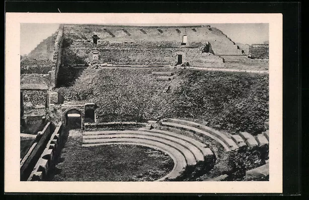 Pompei, Teatro tragico, Cartolina