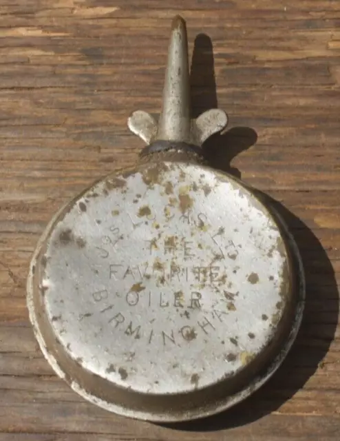 Vintage Joseph Lucas Fav Oiler Banjo Oil Can Lubrication Dispenser Garage Tool Vintage Joseph Lucas Fav Oiler Banjo Oil Can Lubrication Dispenser Garage Tool
