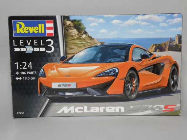 McLaren 570S | 1:24 | Modell Bausatz | Revell | 07051 | OVP NEUwertig