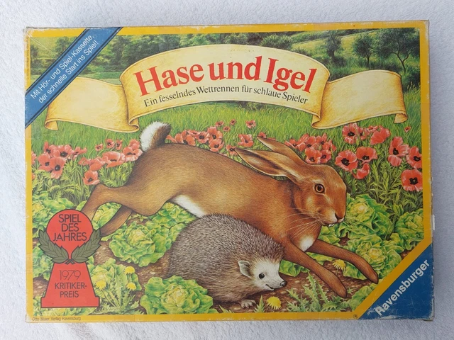 Ersatzteile für das Sppiel Hase und Igel Spiel des Jahres 1979
