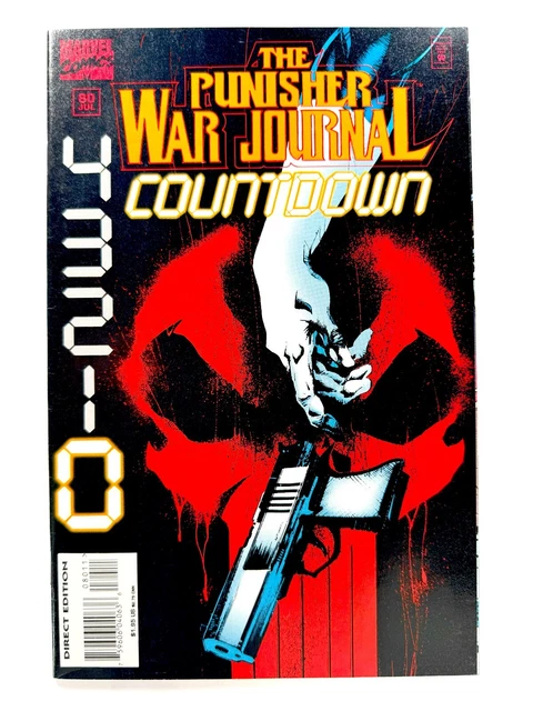 Marvel THE PUNISHER WAR JOURNAL (1995) #80 Last Issue Low Print Run FN/VF (7.0)