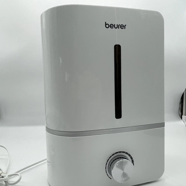 Beurer LB 45 Luftbefeuchter mit Ultraschall-Verneblung zur Raumluftbefeuchtung,