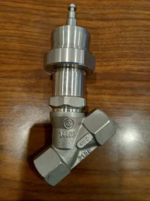 Schubert & Salzer Angle Seat Valve 7014035 7210/015UK1520