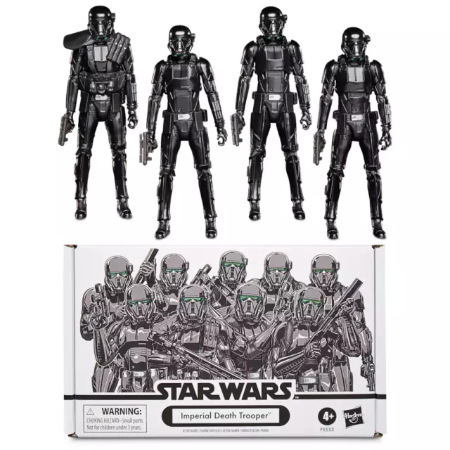 Star Wars The Vintage Collection Imperial Death Trooper Action Figure 4 Pack Set