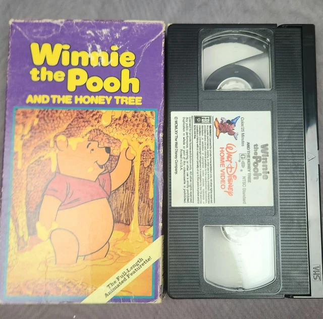WINNIE THE POOH and the Honey Tree (VHS, 1991) Shipped Fast for the