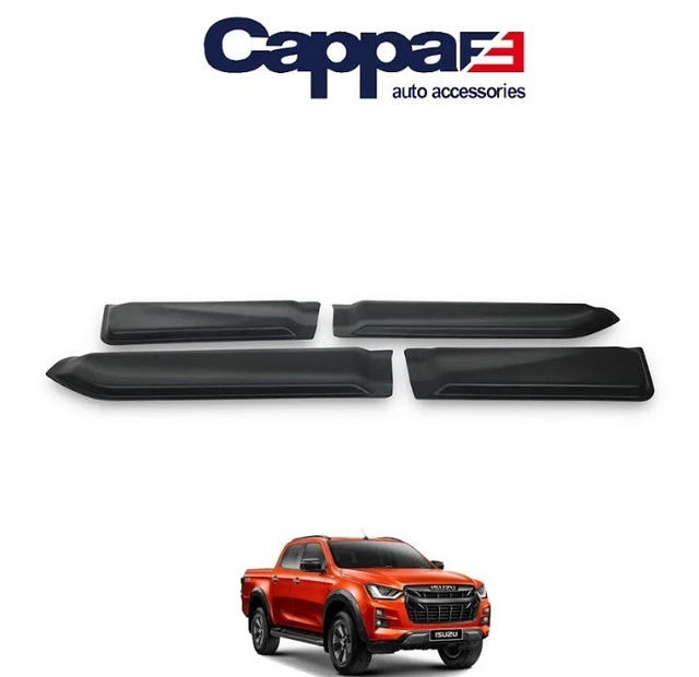 BLACK SIDE DOOR Molding Trim Cladding Body Kit For Isuzu D Max 2021 ...