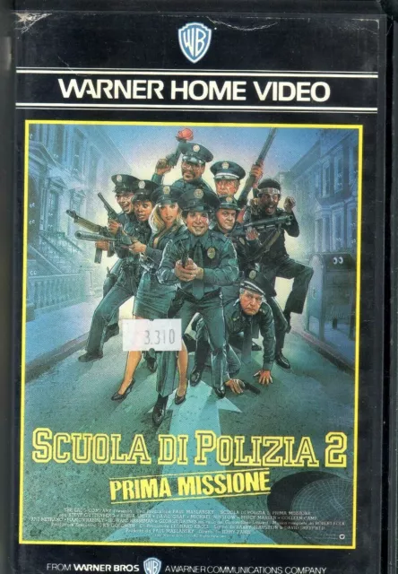 Scuola di polizia 2 : Prima Missione (1985) VHS  Warner Bros. 1a Ed.Harry Paris