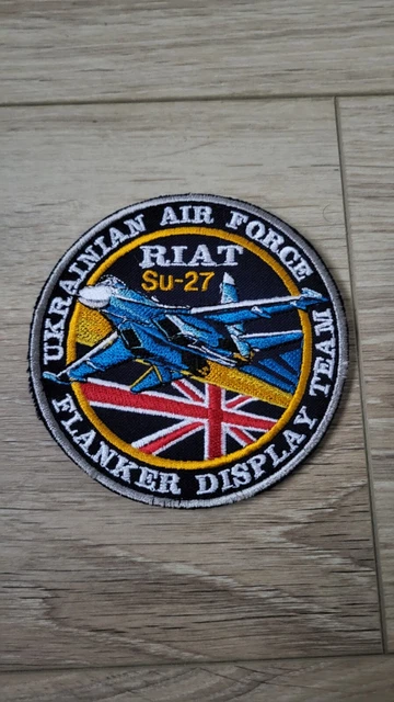 PATCH SUKHOI SU-27 Ukrainian Air Force Display Team RIAT EUR 12,00 ...