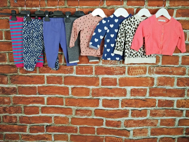 Baby Girls Bundle Age 3-6 Months Next H&M J Lewis Bluezoo Etc Leggings Tops 68Cm