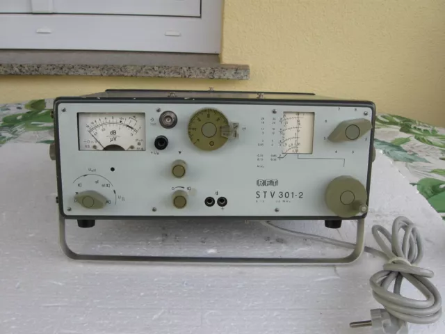 RFT STV 301/2 selektives Transistor-Voltmeter 0,15 - 30 Mhz