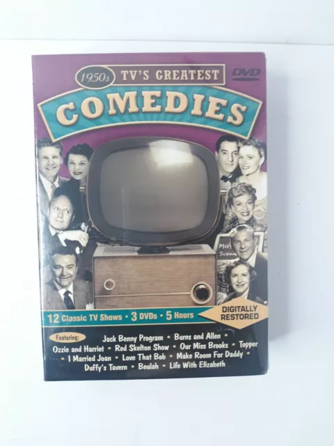 1950s TVS GREATEST COMEDIES DVDs DIGITALLY RESTORED