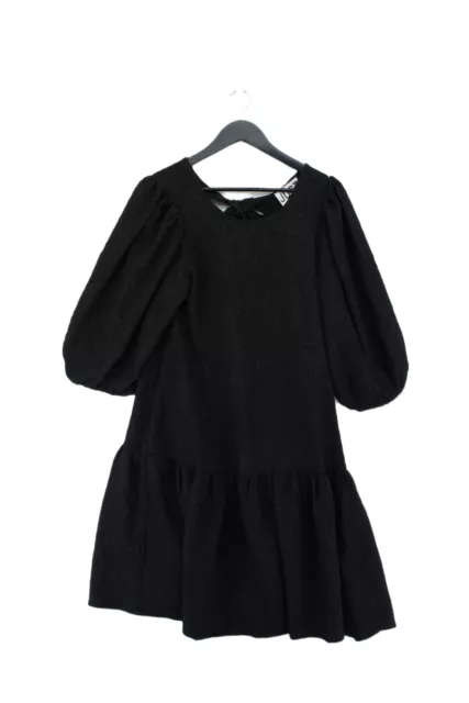 Just Female Women's Midi Dress UK 8 Black Polyester with Other