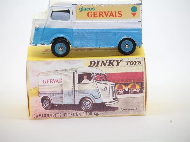 DINKY TOYS FRANCE N° 561 : CITROËN 1200 K GLACES GERVAIS. 1/43. NEUF en