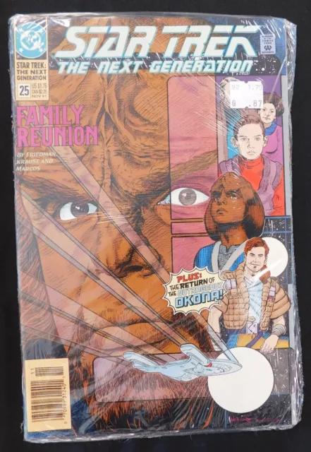 DC Comics Star Trek Next Generation Issue #25 - Family Reunion - 1991
