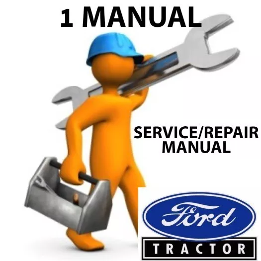 Ford 7600 Tractor Manual Service Shop Repair Pdf Usb